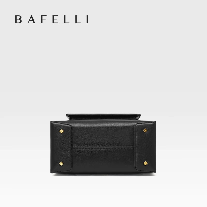 Split Leather Shoulder and Crossbody Bag