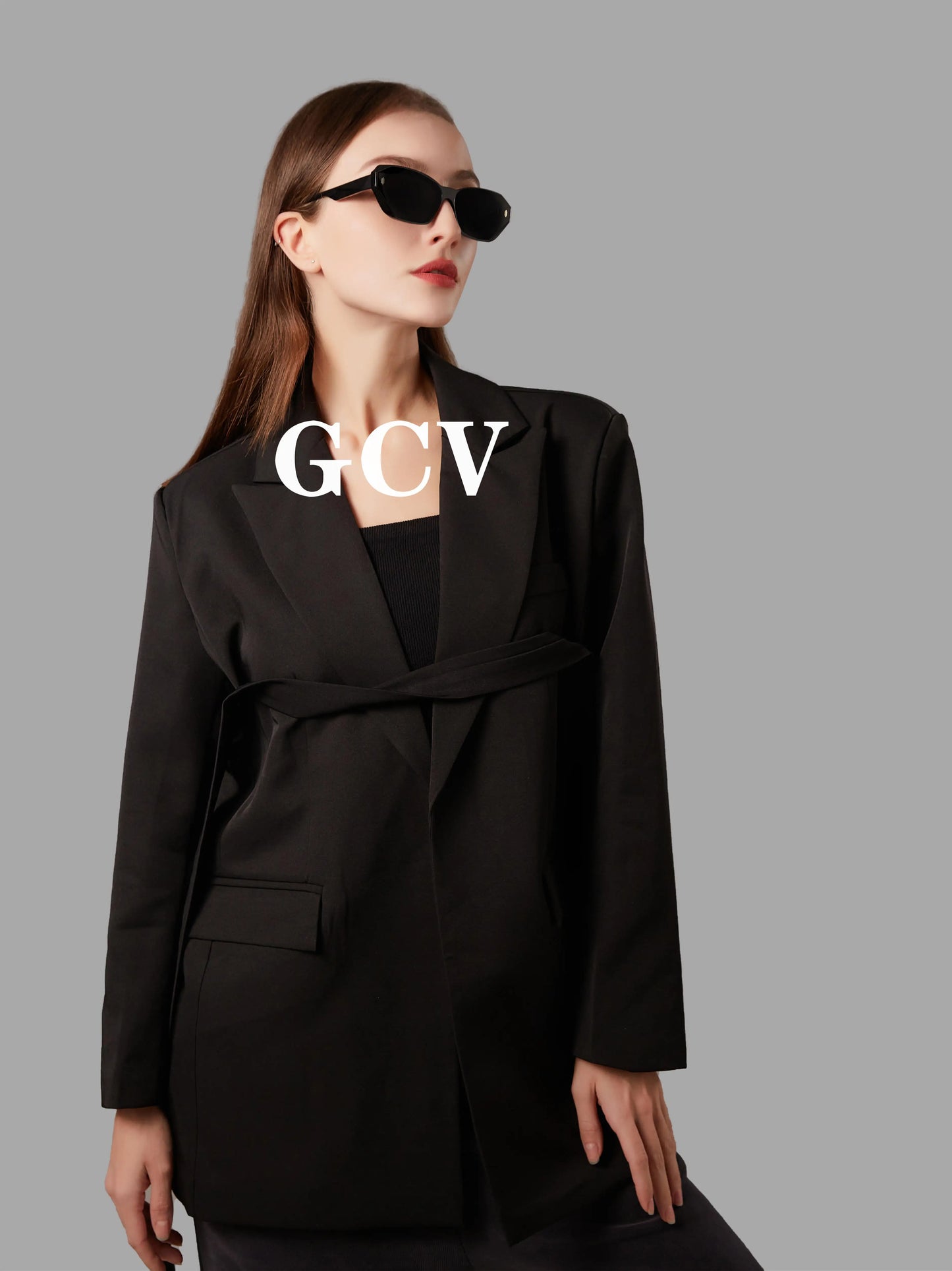 Acetate Cat Eye Polarized Sunglasses