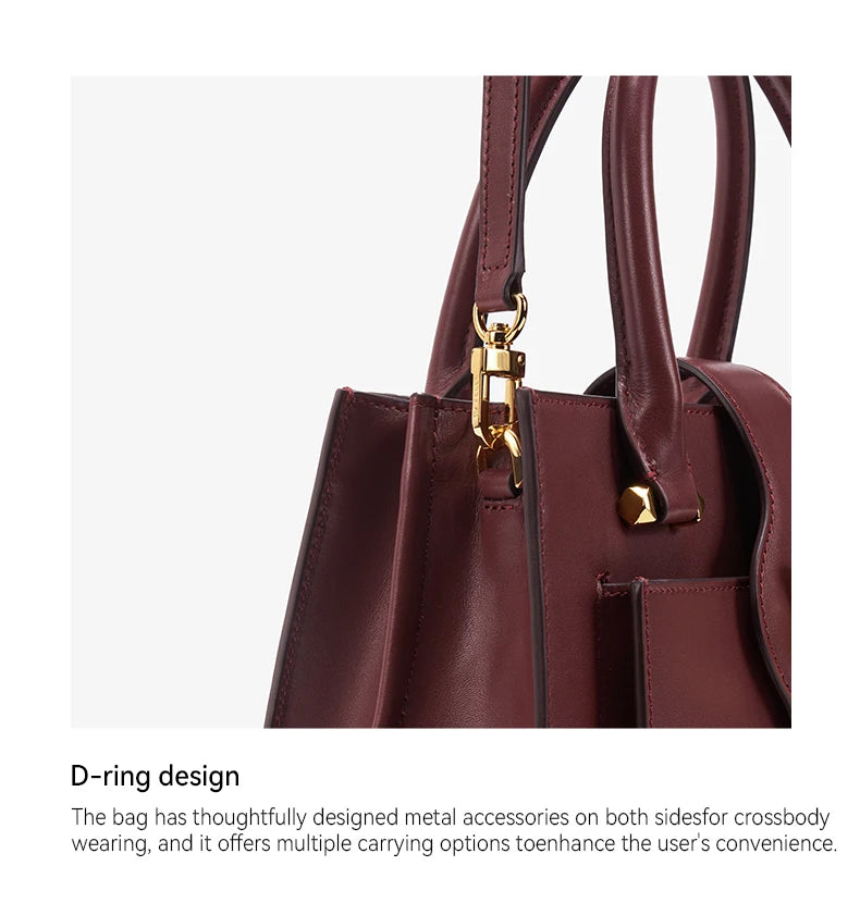 Genuine Leather Fashion Tote Bag