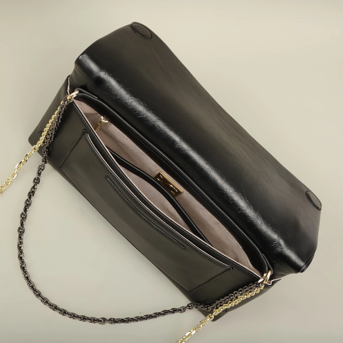 Lightweight PU Shell Shoulder and Satchel Bag