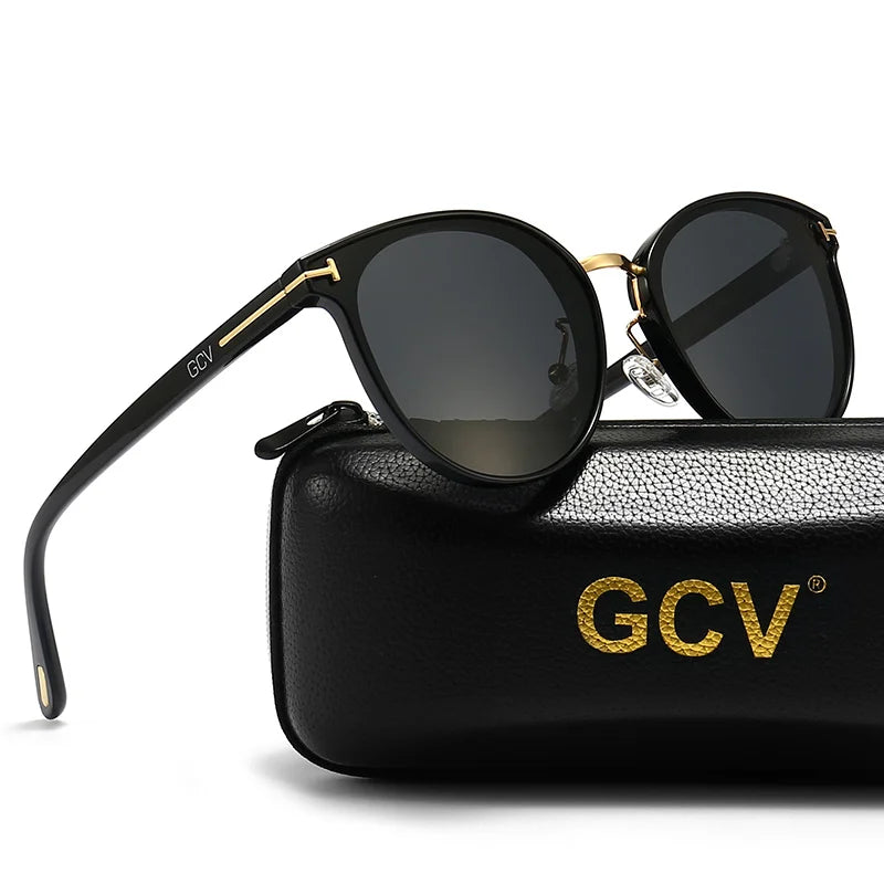 Polycarbonate Cat Eye Polarized Sunglasses