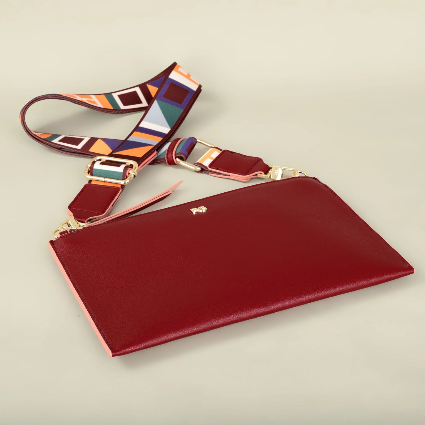 Elegant PVC Clutch Handheld Bag for Business and Party