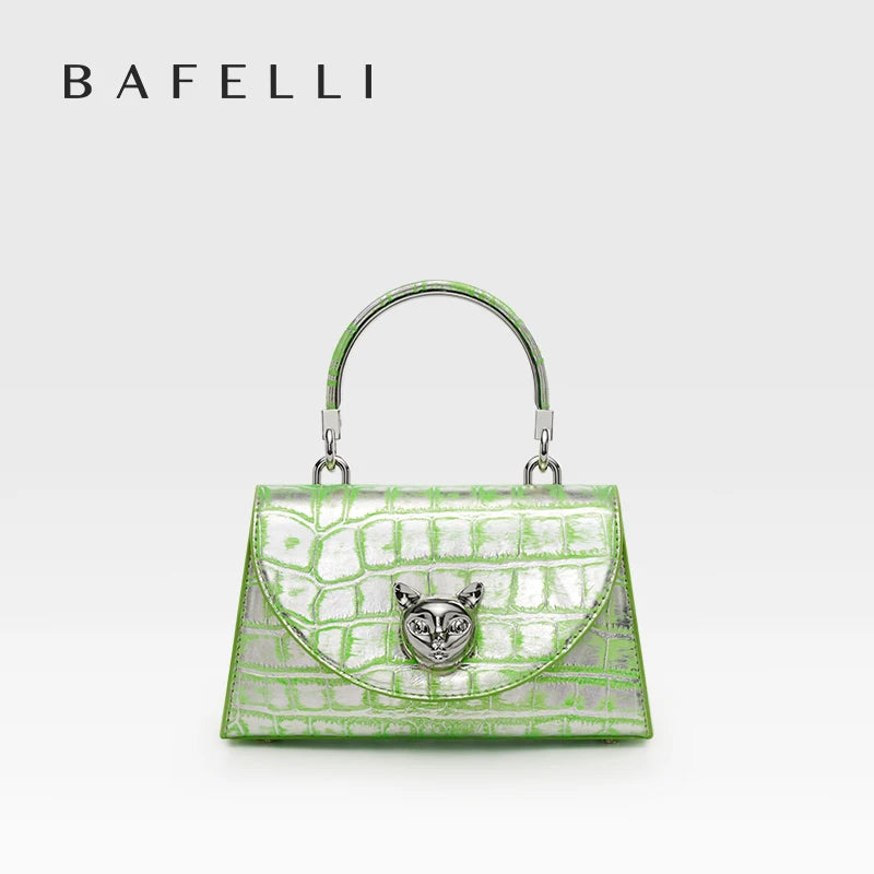 Genuine Leather Doctor Bag – Animal-Print Finish