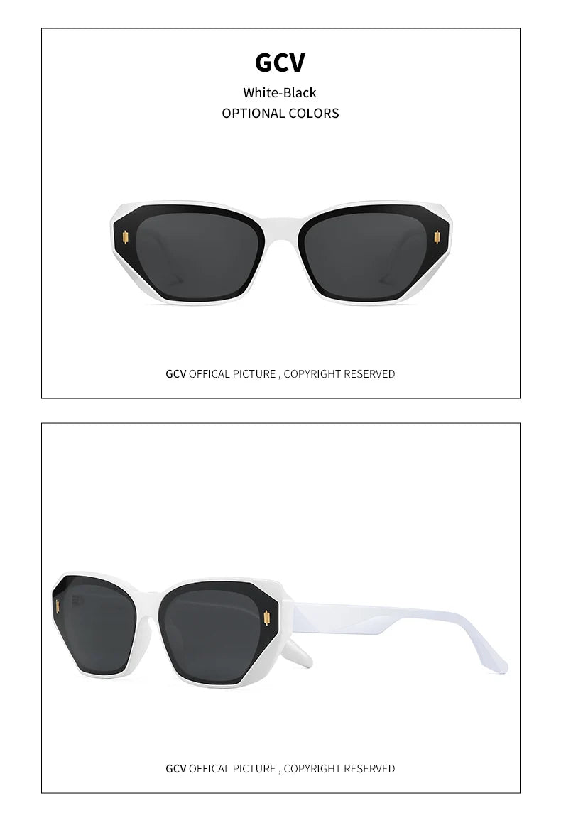 Acetate Cat Eye Polarized Sunglasses
