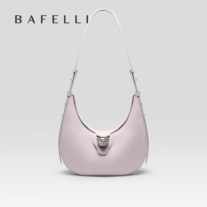 Patchwork Genuine Leather Hobo Shoulder and Crossbody Bag