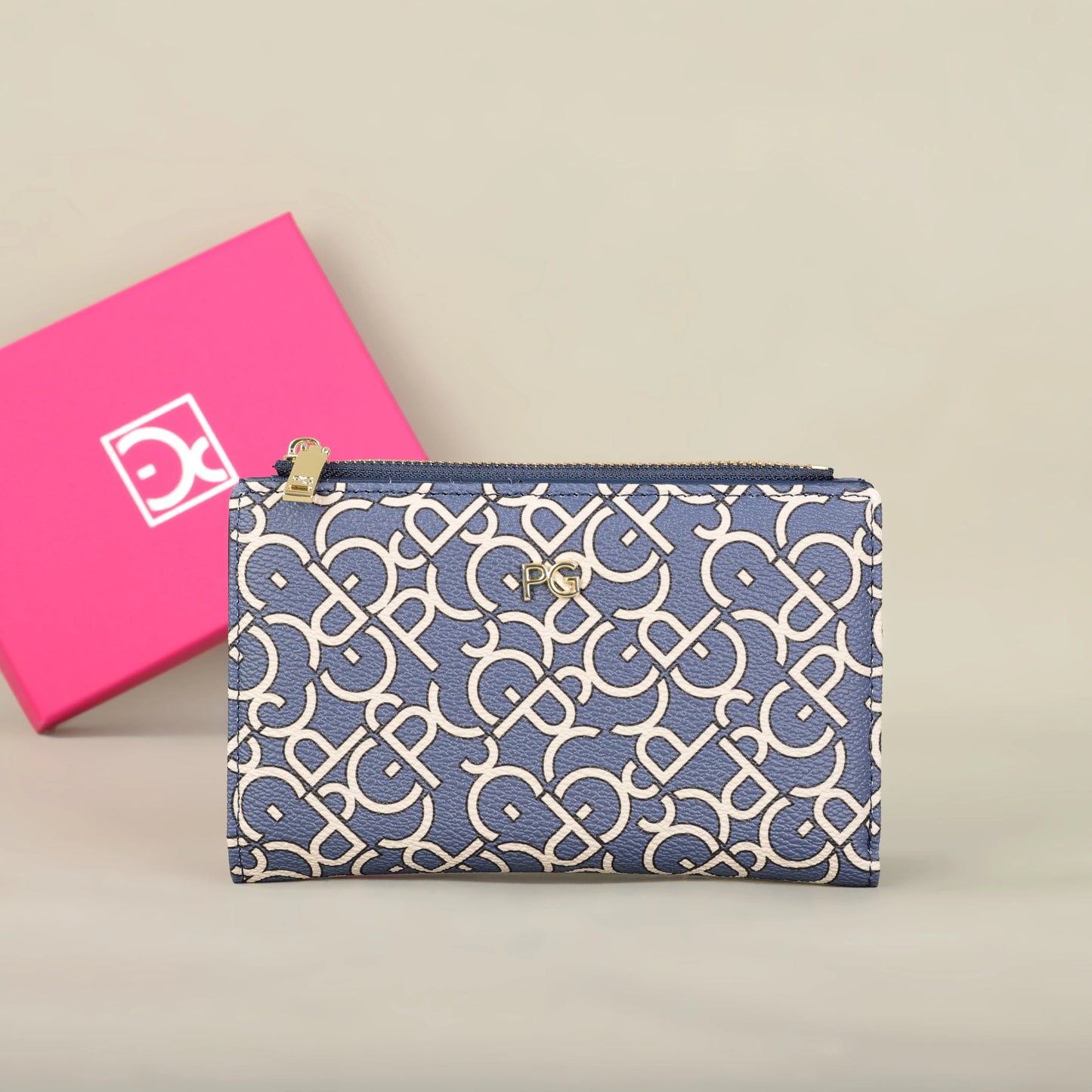 PVC Long Zipper Wallet – Elegant and Spacious Organizer