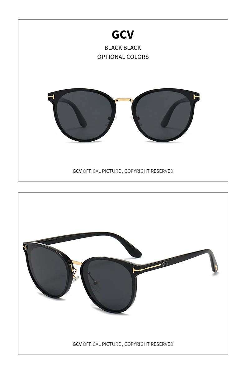 Polycarbonate Cat Eye Polarized Sunglasses