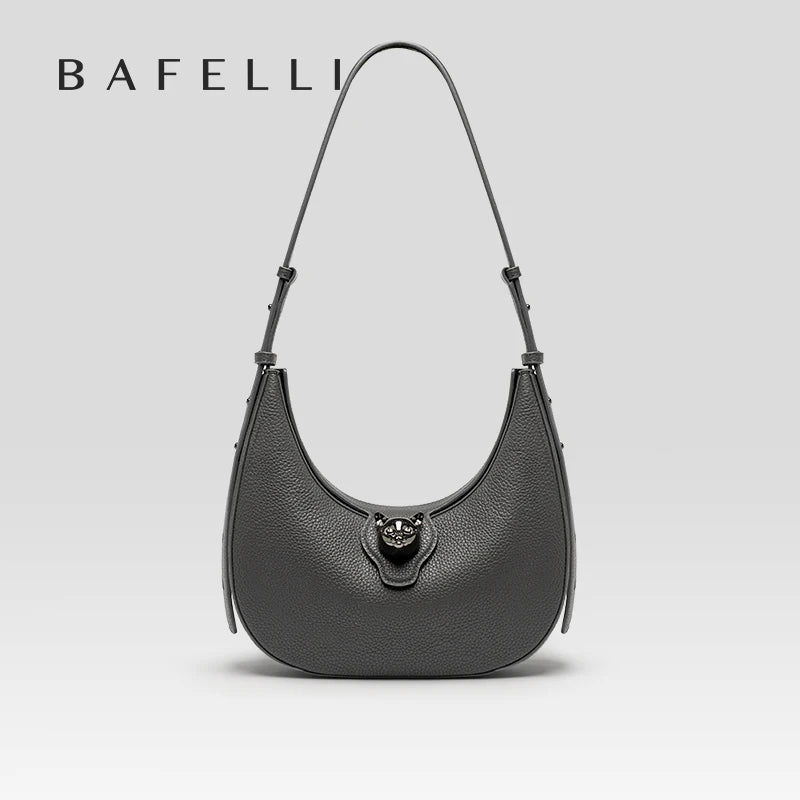 Patchwork Genuine Leather Hobo Shoulder and Crossbody Bag