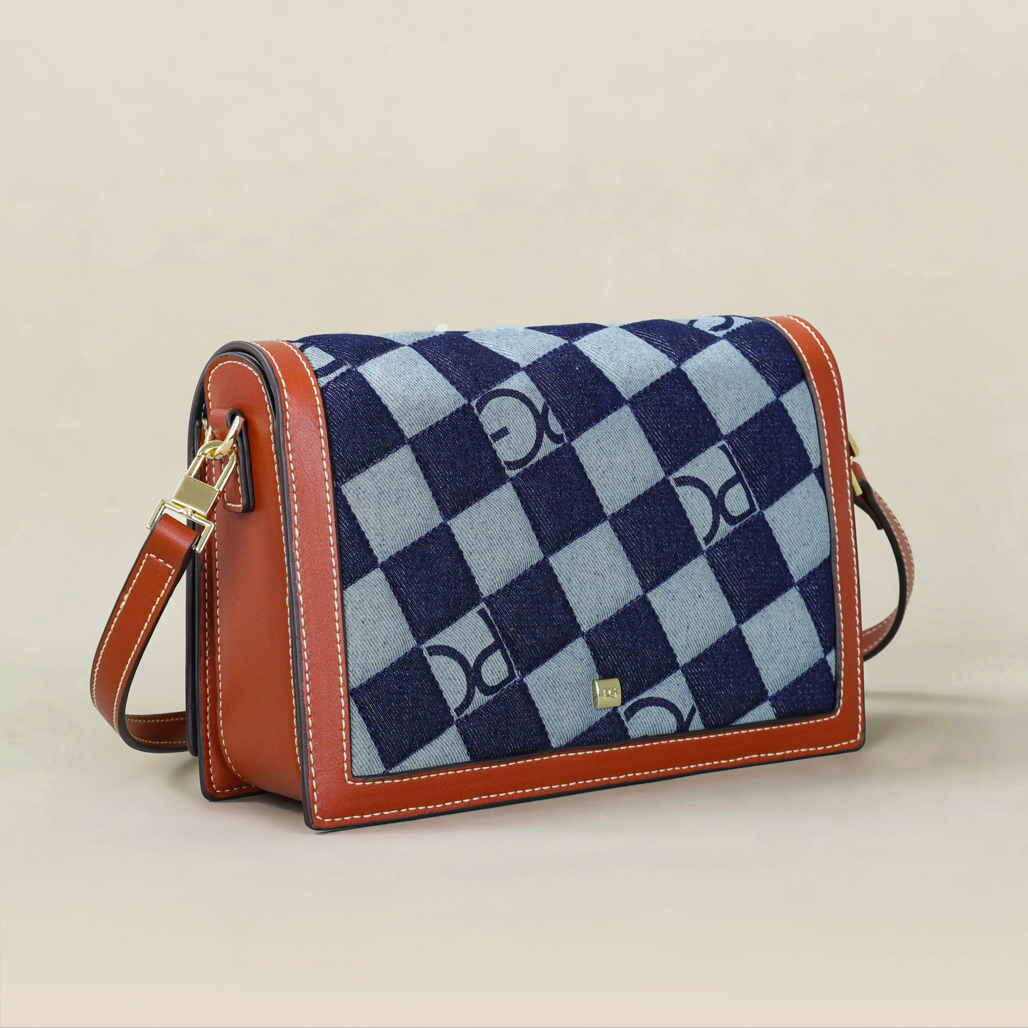 Classic Oxford Shell Messenger Shoulder Bag