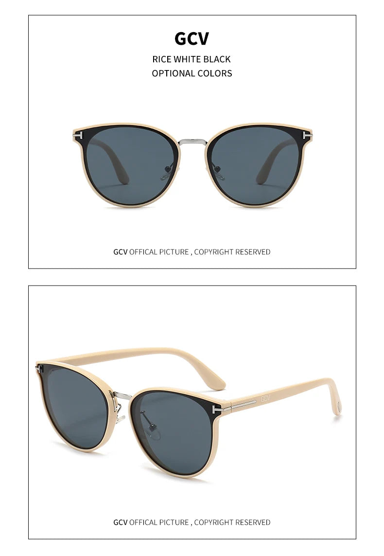 Polycarbonate Cat Eye Polarized Sunglasses