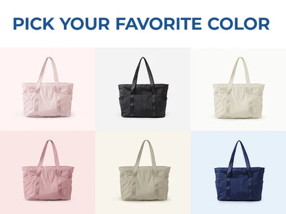 Milk Cotton Yoga Strap Tote Bag