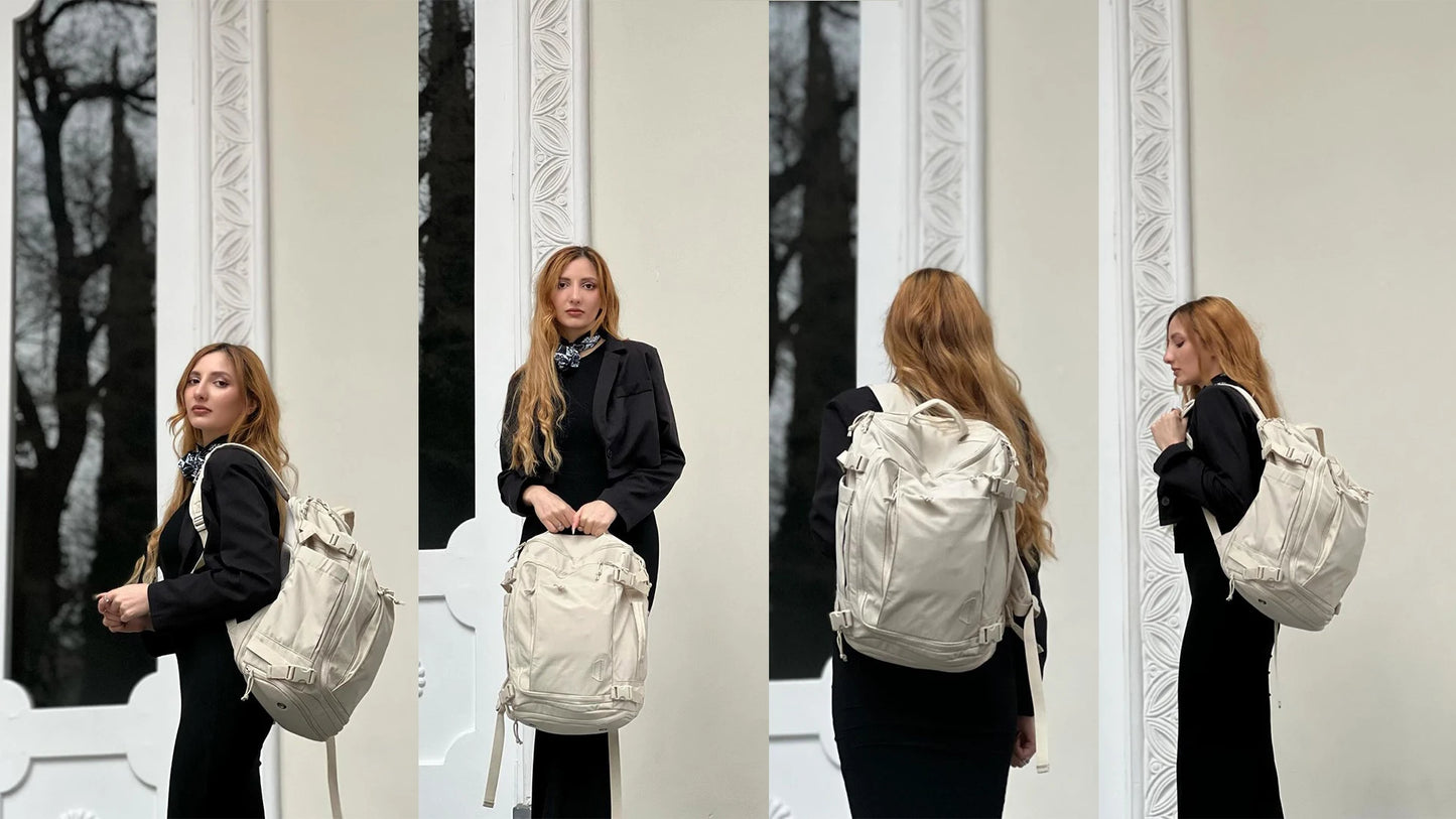 Waterproof PVC Travel Laptop Backpack