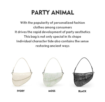Genuine Leather Saddle Crossbody and Shoulder Bag
