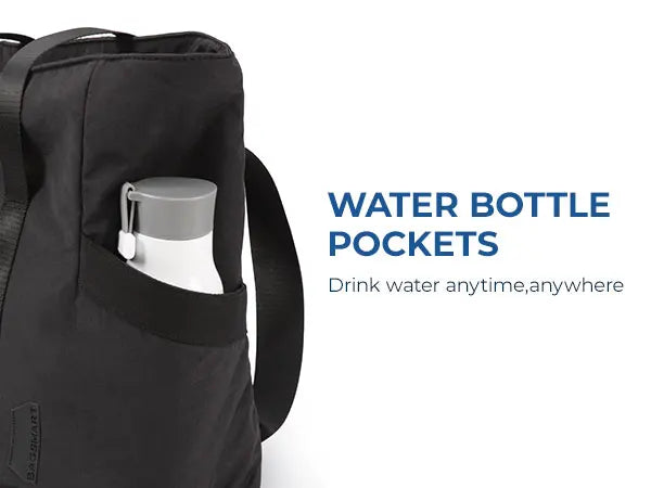 Milk Cotton Yoga Strap Tote Bag