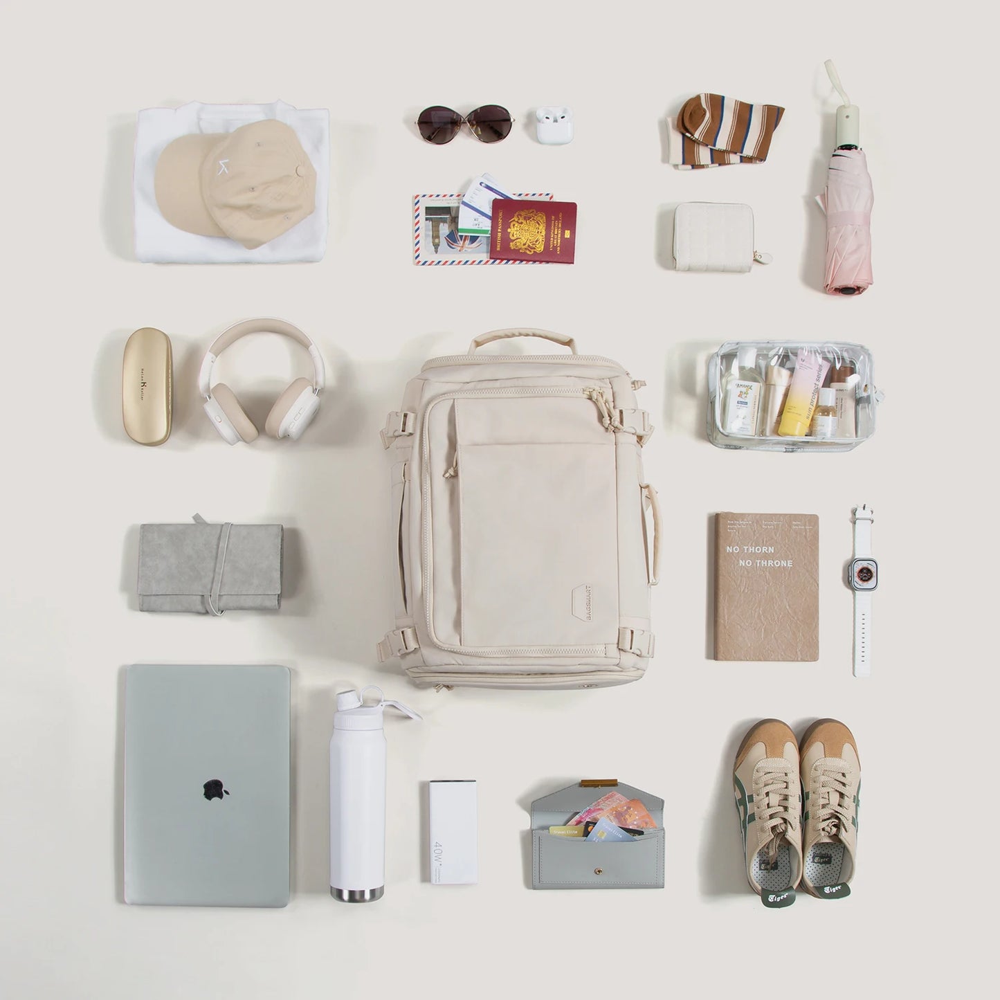 Waterproof PVC Travel Laptop Backpack