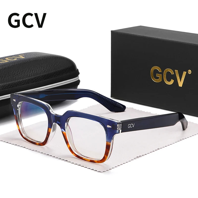 Rectangle Acetate Polarized Vacation Sunglasses