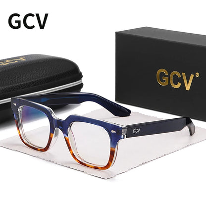 Rectangle Acetate Polarized Vacation Sunglasses