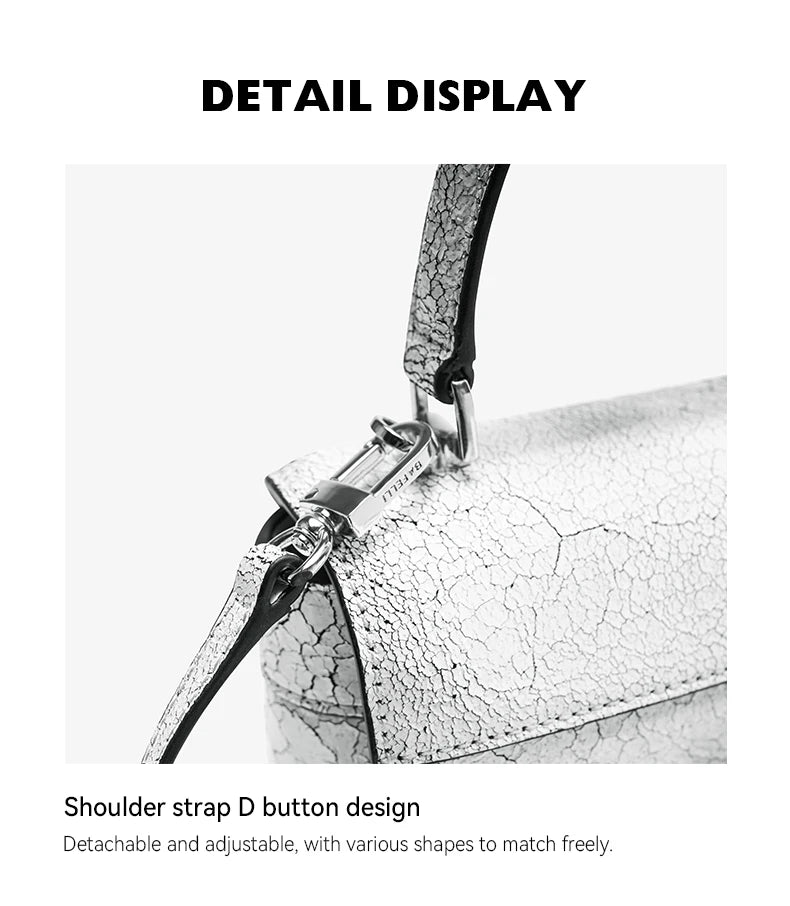 Cracked Genuine Leather Mini Bucket Bag – Cat Head Vintage Crossbody