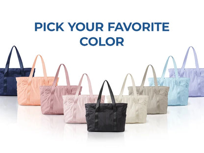 Milk Cotton Yoga Strap Tote Bag