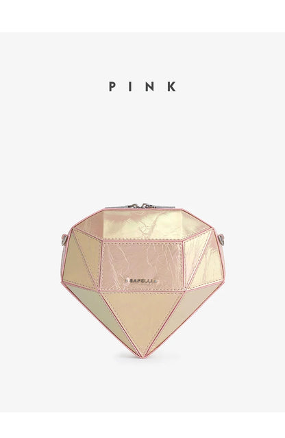 Mini Genuine Leather Clutch – Y2K Fantasy Style