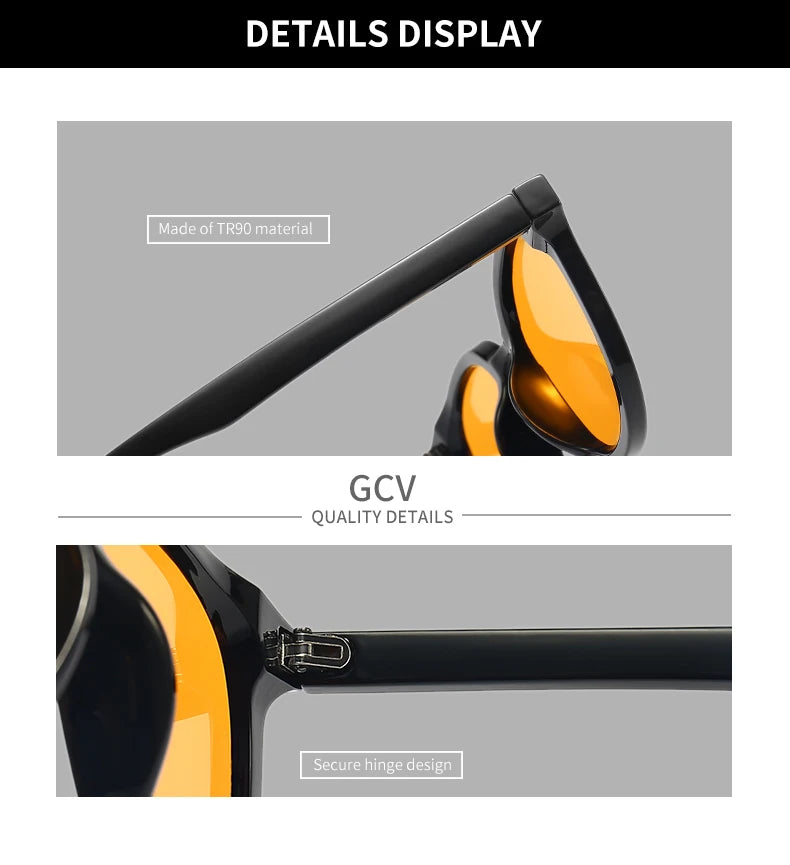 Bold Butterfly Polarized Sunglasses – Polycarbonate Frame