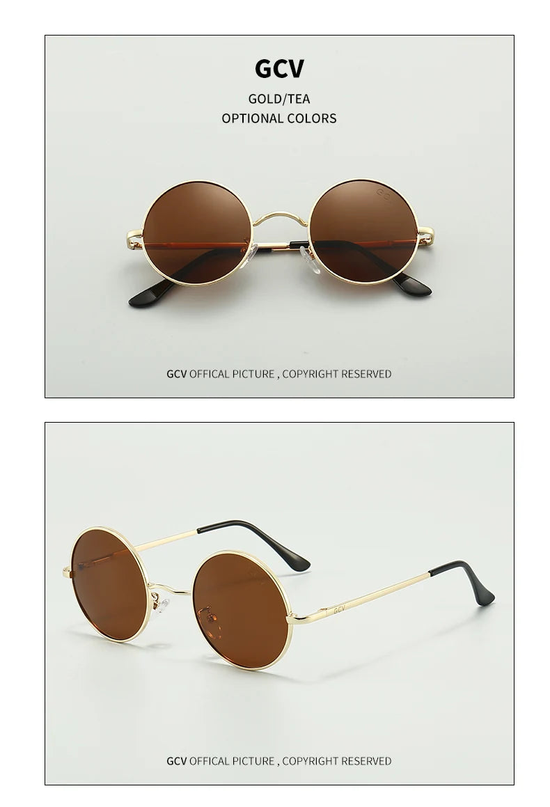Copper Circular Polarized Sunglasses