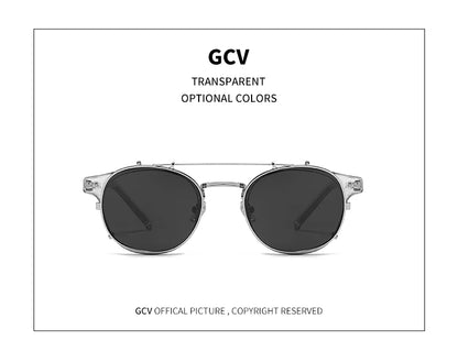 Acetate Butterfly Polarized Sunglasses