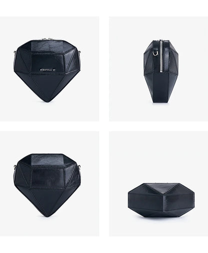 Mini Genuine Leather Clutch – Y2K Fantasy Style