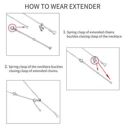 Gold Plated Sterling Silver Extension Chain – Adjustable Length