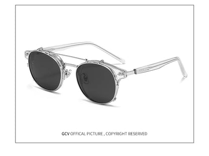 Acetate Butterfly Polarized Sunglasses