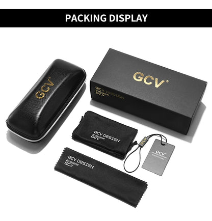 Alloy Oval Polarized Sunglasses