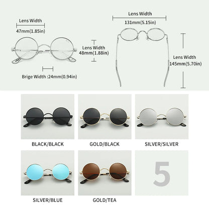 Copper Circular Polarized Sunglasses