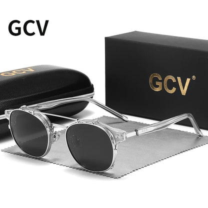 Acetate Butterfly Polarized Sunglasses
