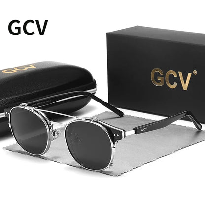 Acetate Butterfly Polarized Sunglasses