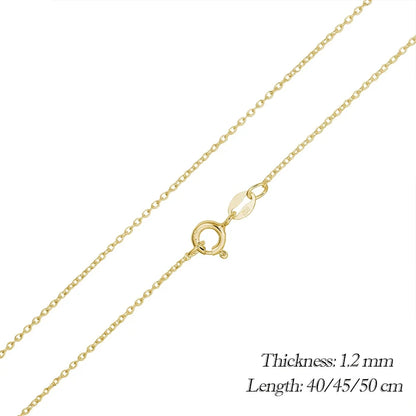 Sterling Silver Adjustable Chain Necklace – Lobster Clasp