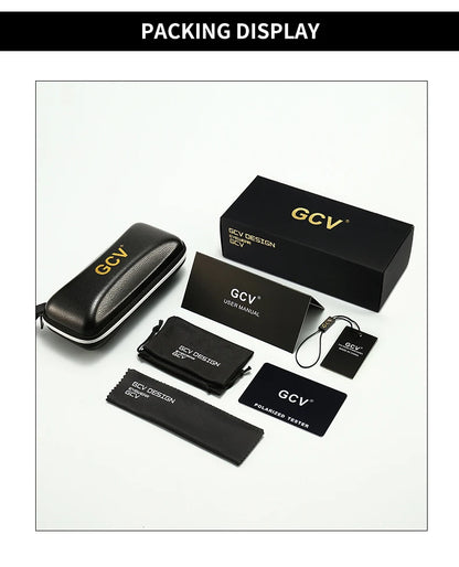 Vintage Aluminum Polarized Oval Sunglasses