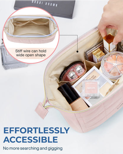 Taslan Wide Opening Cosmetic Case
