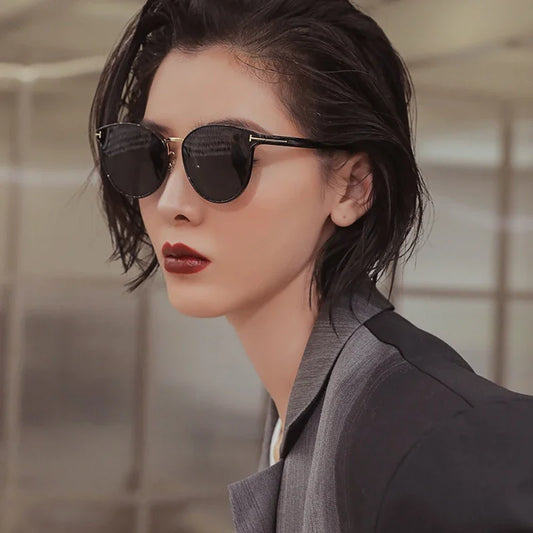 Polycarbonate Cat Eye Polarized Sunglasses