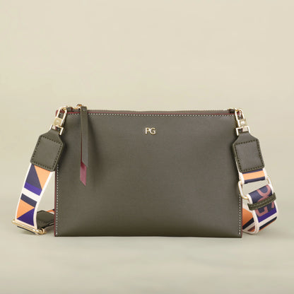 Elegant PVC Clutch Handheld Bag for Business and Party