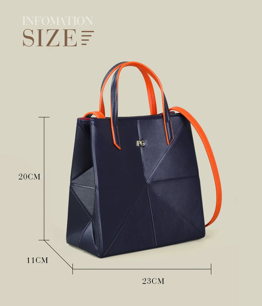 Foldable Bucket Handbag – Classic Casual Crossbody and Shoulder Bag