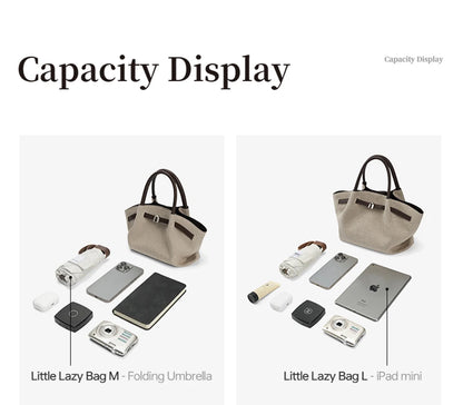 Cotton Dual-Handle Tote Shoulder and Crossbody Bag