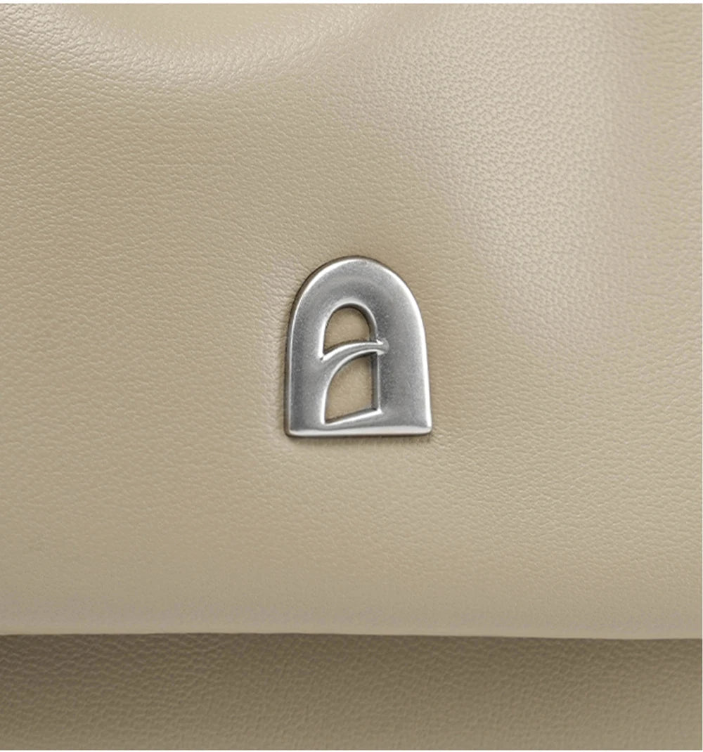 Split Leather Soft Shoulder and Crossbody Bag