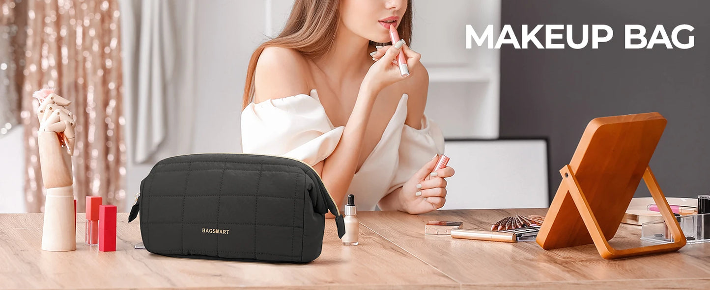 Taslan Wide Opening Cosmetic Case