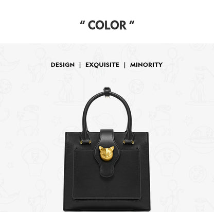 Split Leather Shoulder and Crossbody Bag