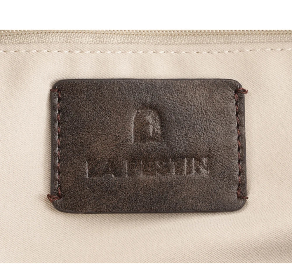 Genuine Leather Soft Tote Shoulder Bag