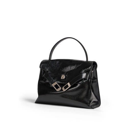 Microfiber Synthetic Leather Shoulder and Crossbody Tote