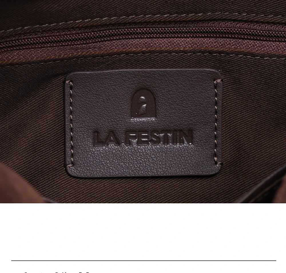 Split Leather Boston Handbag