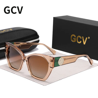 Bold Butterfly Polarized Sunglasses – Acetate Frame