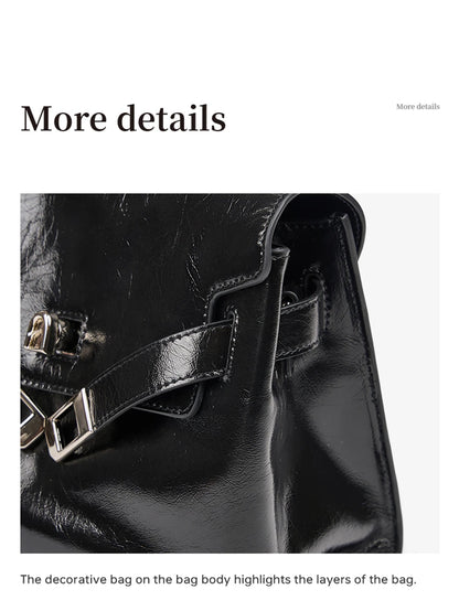 Microfiber Synthetic Leather Shoulder and Crossbody Tote