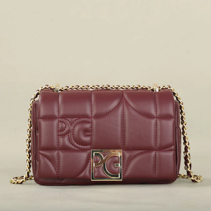 Classic Women’s PU Leather Crossbody Shoulder Bag with Hasp Closure and Multi-Pockets